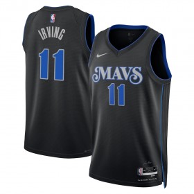 Camiseta Hombre NBA Dallas Mavericks Kyrie Irving 2023-24 Nike City Edition Negro Swingman